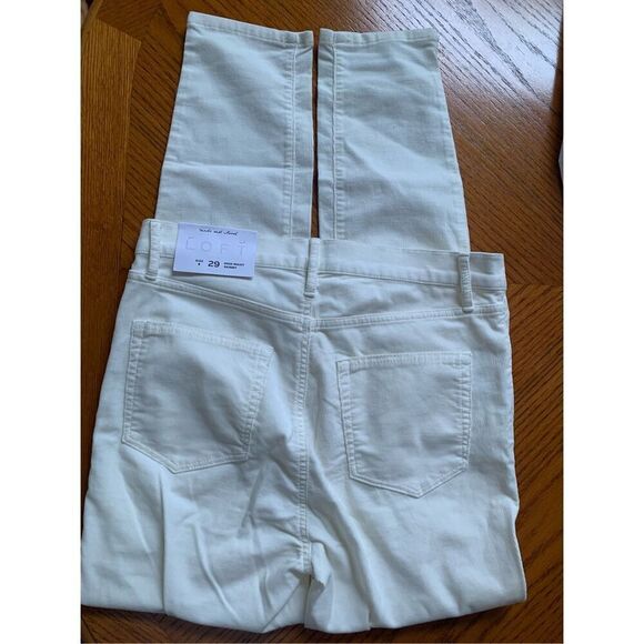 NWT Ann Taylor Loft Modern Straight Thin Wale Corduroy - Picture 7 of 8